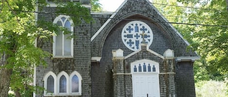 Front of the church now called The Sanctuary