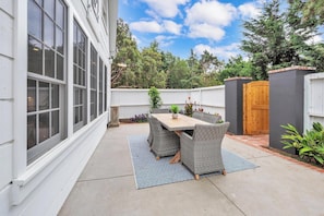 Outdoor dining table