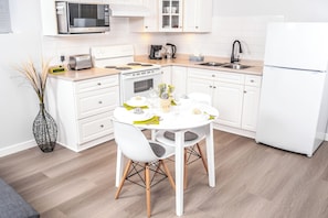 Kitchen and Eating Area