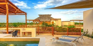 A private rooftop lounge with plunge pool - Divine anytime!