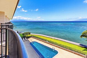 View of pool from Private Lanai