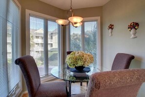 Dining Area, 201 A Port O Call.  
