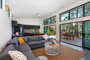 Open plan Lounge Kitchen