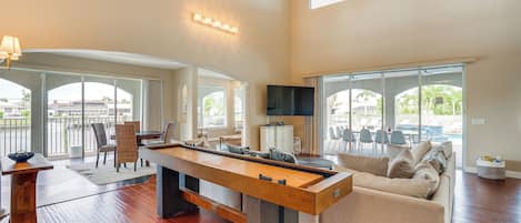 Cape Coral Vacation Rental | 6BR | 3.5BA | 4,075 Sq Ft | 1 Step to Enter