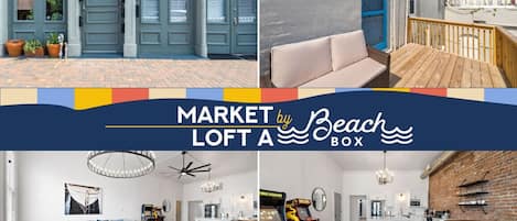 Welcome to Market Loft A by StayBeachBox, your next stop for your vacay!