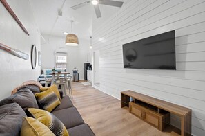 This is the main living room area of the home