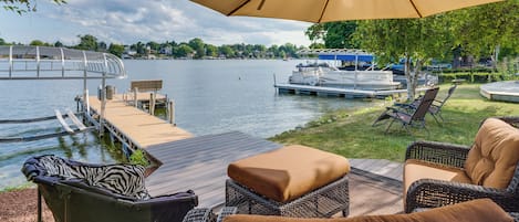 Oconomowoc Vacation Rental | 2BR | 1BA | Step-Free Access | 750 Sq Ft