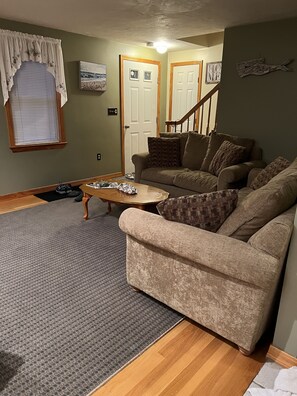 Large sofas front Living room