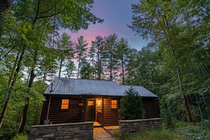 front of cabin