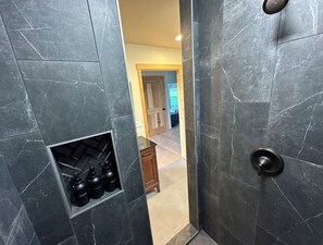 Walk-in Tile Shower.