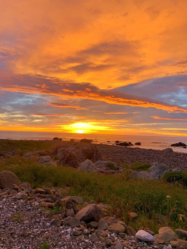 early morning at beach