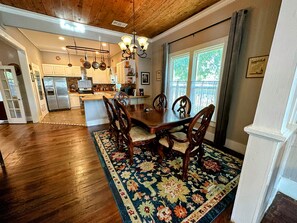 Oversized dining table