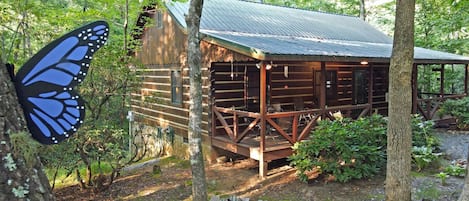 Laurel Creek Cabin Rental- Blue Ridge Exterior