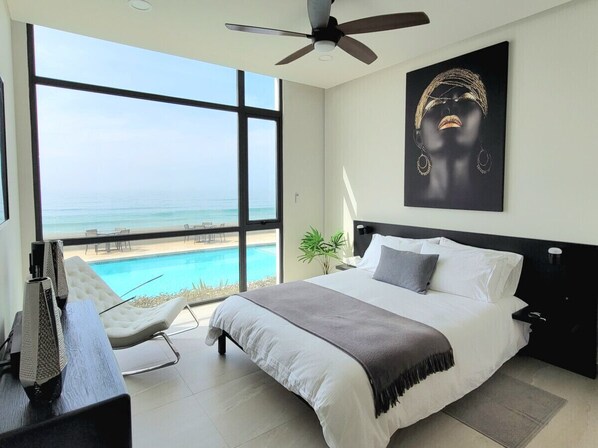 Master Bedroom with Ocean View