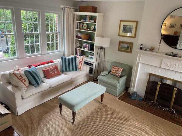 Classic light-filled living room
