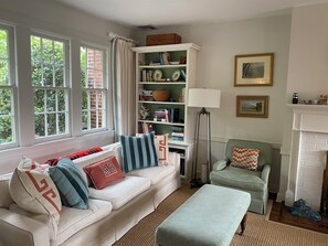Classic light-filled living room