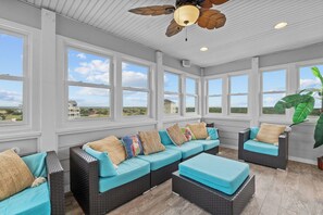 Surf or Sound Realty - 1138 - The Parrot Head Inn - Sun Room-1