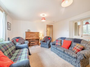 Living room | Brondeg Lodge, Minard, near Inveraray