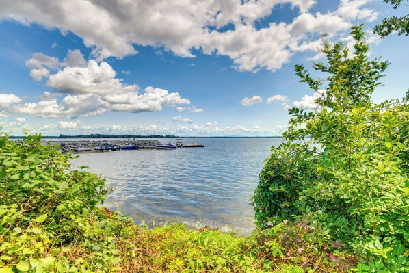 Rouses Point Vacation Rental | 1BR | 1BA | 420 Sq Ft | Stairs Required