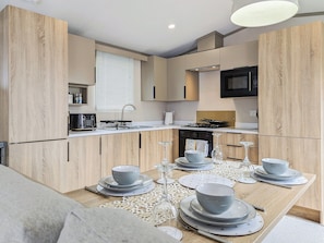 Kitchen area | Stonewood Country Lodge, Kelsall, near Cheshire