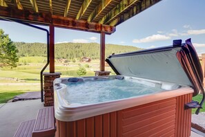 Covered Patio | Private Hot Tub | Multi-Level Home