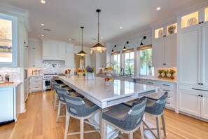 Large kitchen and butler's pantry