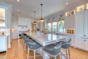 Large kitchen and butler's pantry