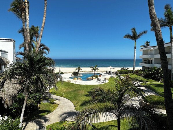 View from the balcony 
