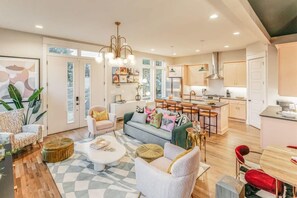 Living Room + Kitchen