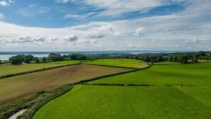 Aerial View, Wallhope Retreat, Bolthole Retreats