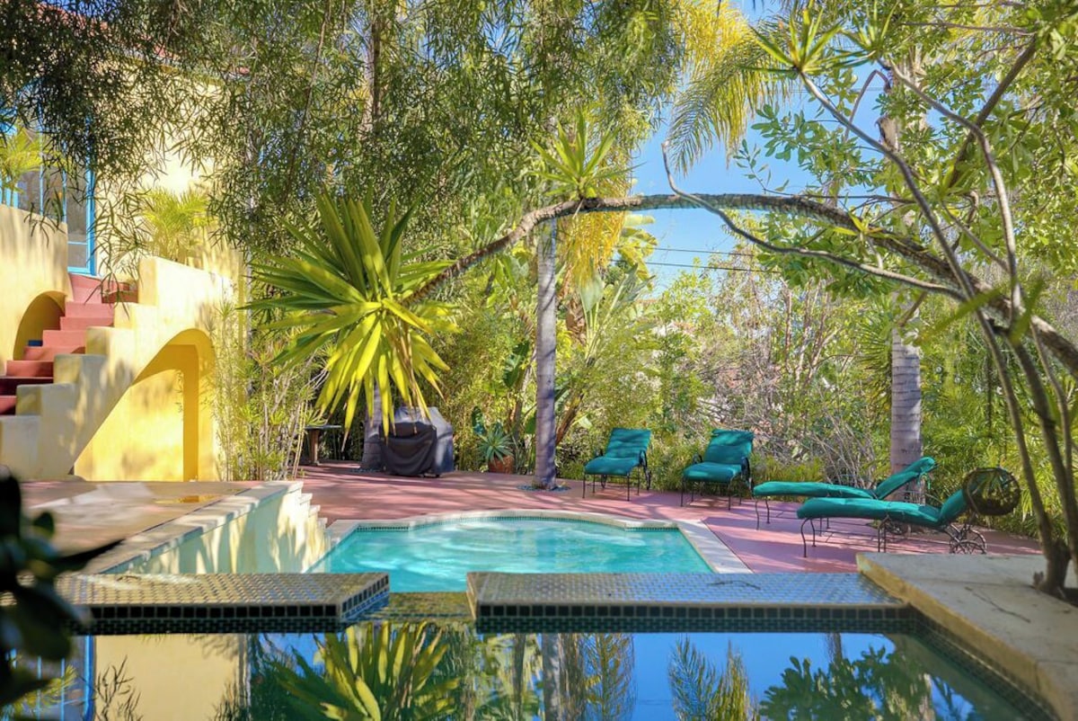 1920’s Los Feliz Villa with Pool and Spa.