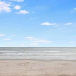 Beautiful beach views from balcony