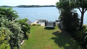 View onto the property