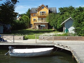 The house on the property