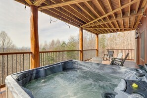 Bain à remous extérieur