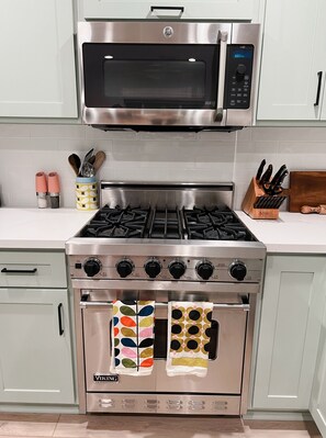 Our stove/oven has been the mainstay for many great meals.