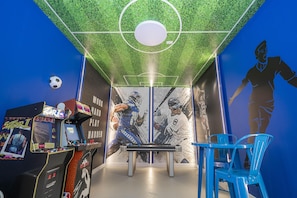 Game Room (Located in the Garage)