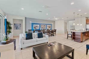 Gather and enjoy: Experience comfort in our spacious living area.