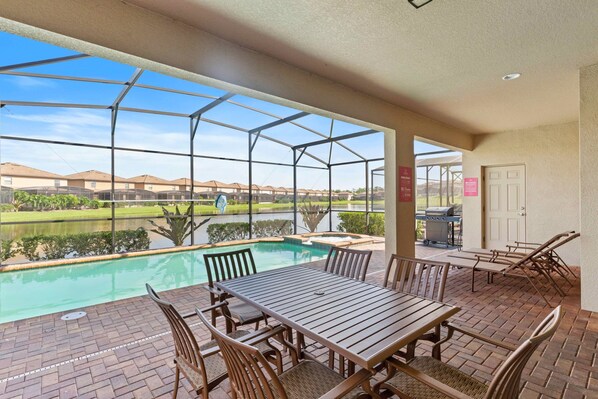 Savor the moment: Dine al fresco in our charming outdoor space.