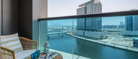 Balcony w/ Lovely Canal Views