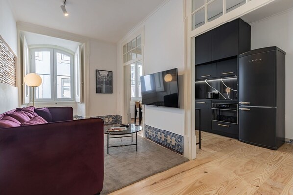 This charming apartment boasts a thoughtfully designed layout, encompassing all the elements you need for a delightful stay #charming #design #portugal #pt #lisbon