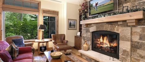 B107 Beaver Creek Landing - a SkyRun Beaver Creek Property - Wood Burning Fireplace 