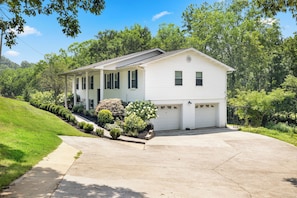 Driveway and Garage