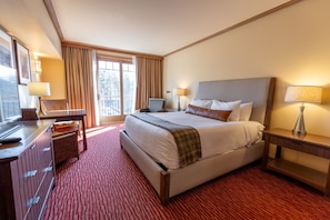 Spacious king-sized bed in the Master Suite