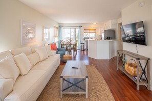 Living Room with open floor plan