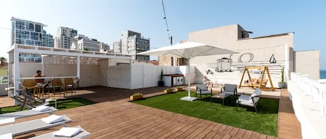 Terrasse sur le toit