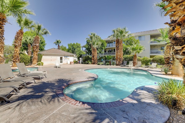 St. George Vacation Rental | 1BR | 1BA | 504 Sq Ft | Step-Free Access