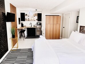 View looking into the suite