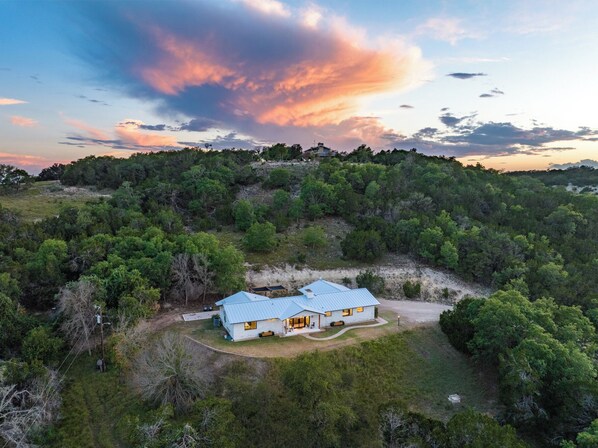 Gorgeous views from this hill top estate! 