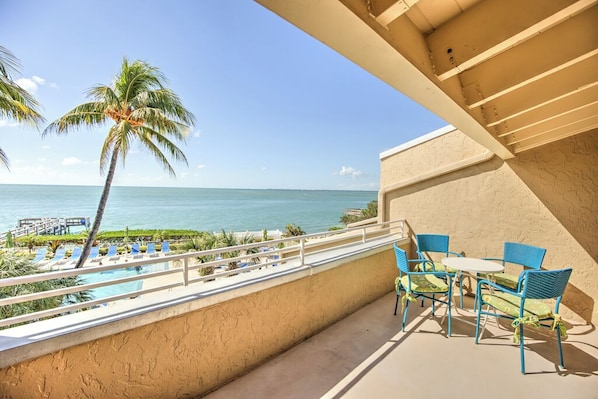 Master bedroom and balcony